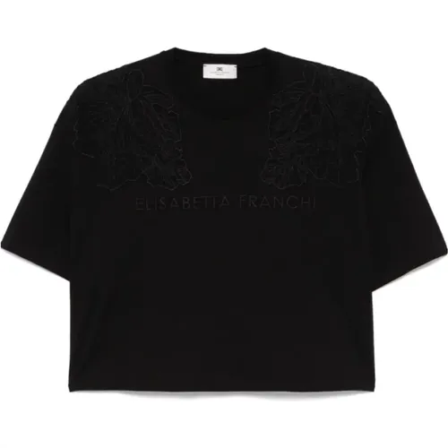 Tops > T-Shirts - - Elisabetta Franchi - Modalova