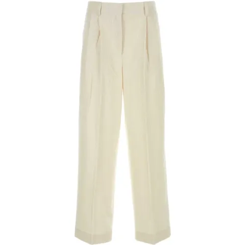 Trousers > Straight Trousers - - TotêMe - Modalova