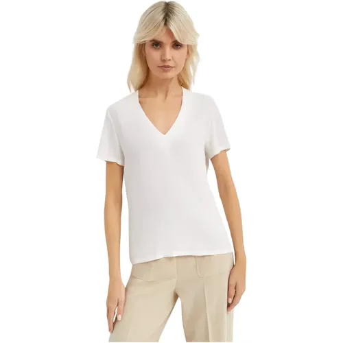 Fay - Tops > T-Shirts - White - Fay - Modalova