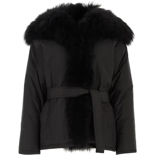 Jackets > Faux Fur & Shearling Jackets - - Yves Salomon - Modalova