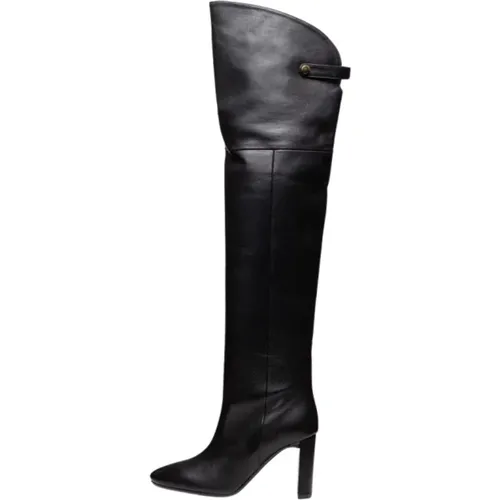 Shoes > Boots > Heeled Boots - - Poche Paris - Modalova