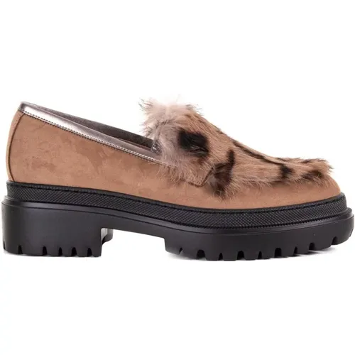 Shoes > Flats > Loafers - - Pollini - Modalova