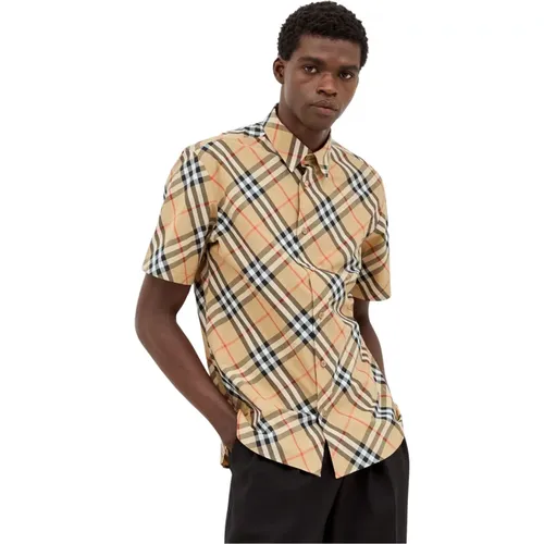 Shirts > Short Sleeve Shirts - - Burberry - Modalova