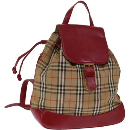 Pre-owned > Pre-owned Bags > Pre-owned Backpacks - - Burberry Vintage - Modalova