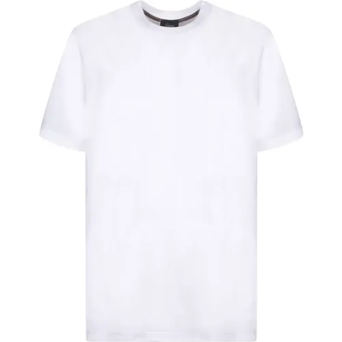 Brioni - Tops > T-Shirts - White - Brioni - Modalova