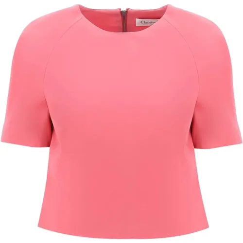 Dior - Tops > T-Shirts - Pink - Dior - Modalova