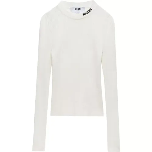 Knitwear > Round-neck Knitwear - - Msgm - Modalova