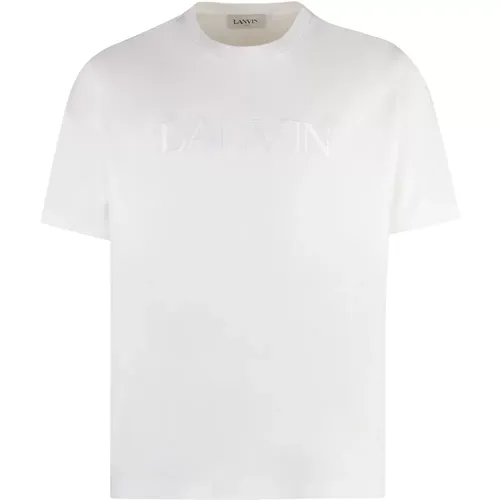 Lanvin - Tops > T-Shirts - White - Lanvin - Modalova