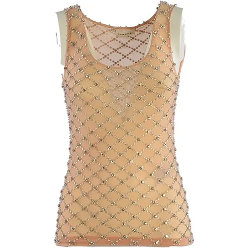 Tops > Sleeveless Tops - - P.a.r.o.s.h. - Modalova