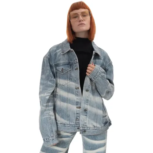 Ksubi - Vestes de cow-boy - Bleu - Ksubi - Modalova