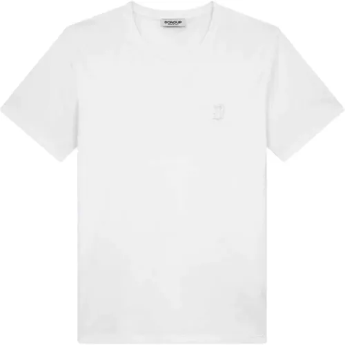 Dondup - Tops > T-Shirts - White - Dondup - Modalova