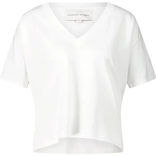 Tops > T-Shirts - - Loulou Studio - Modalova