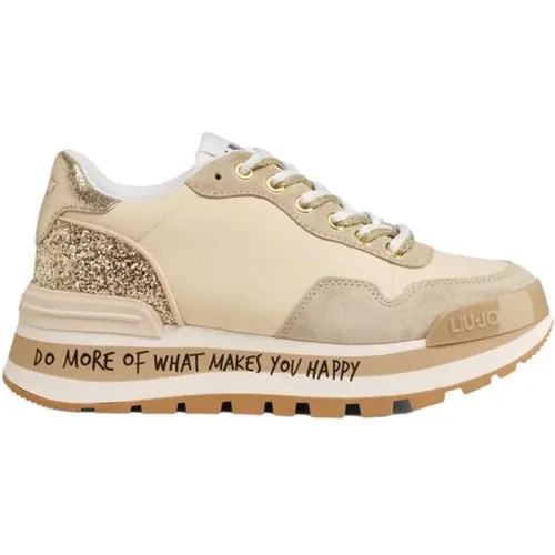 Liu Jo - Shoes > Sneakers - Beige - Liu Jo - Modalova