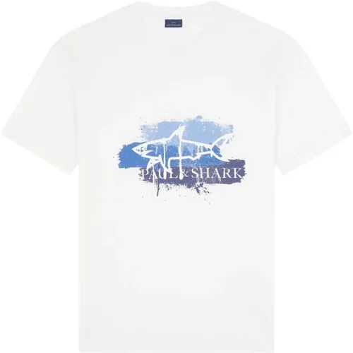 Tops > T-Shirts - - PAUL & SHARK - Modalova