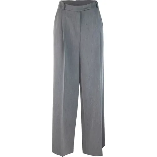 Trousers > Wide Trousers - - PATRIZIA PEPE - Modalova