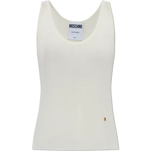 Tops > Sleeveless Tops - - Moschino - Modalova