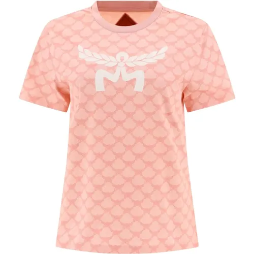 MCM - Tops > T-Shirts - Pink - MCM - Modalova