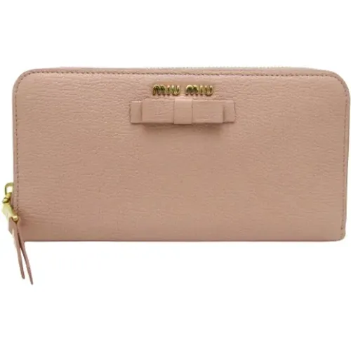 Pre-owned > Pre-owned Accessories > Pre-owned Wallets - - Miu Miu Pre-owned - Modalova