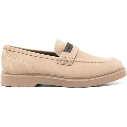 Shoes > Flats > Loafers - - BRUNELLO CUCINELLI - Modalova