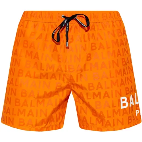 Balmain - Swimwear - Orange - Balmain - Modalova