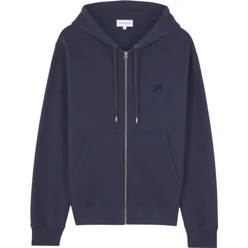 Sweatshirts & Hoodies > Zip-throughs - - Maison Kitsuné - Modalova