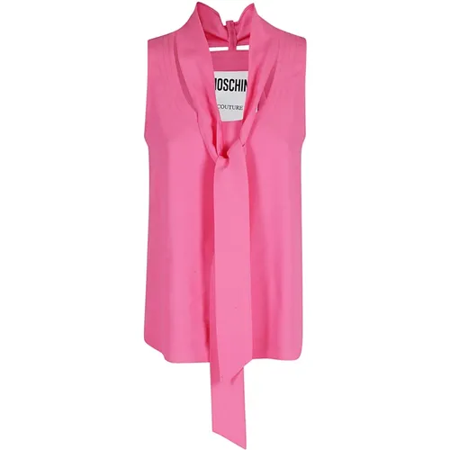 Tops > Sleeveless Tops - - Moschino - Modalova