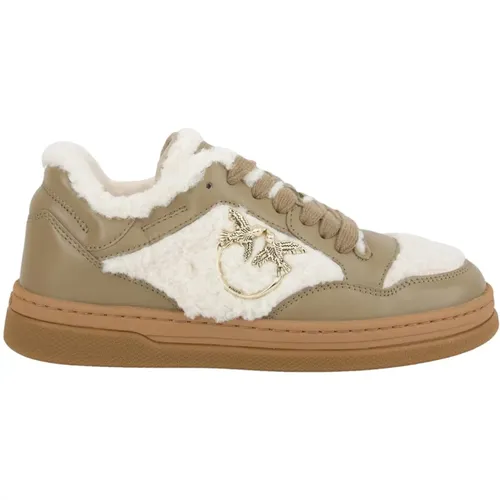 Pinko - Shoes > Sneakers - Beige - pinko - Modalova