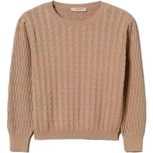 Knitwear > Round-neck Knitwear - - Twinset - Modalova