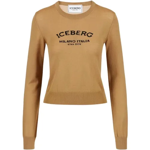 Knitwear > Round-neck Knitwear - - Iceberg - Modalova