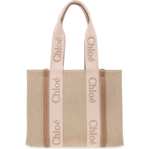 Chloé - Bags > Tote Bags - Beige - Chloé - Modalova