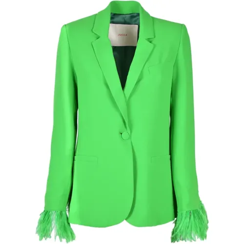 Jucca - Jackets > Blazers - Green - Jucca - Modalova