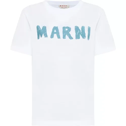 Marni - Tops > T-Shirts - White - Marni - Modalova