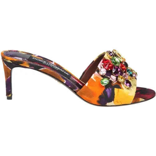 Shoes > Heels > Heeled Mules - - Dolce & Gabbana - Modalova