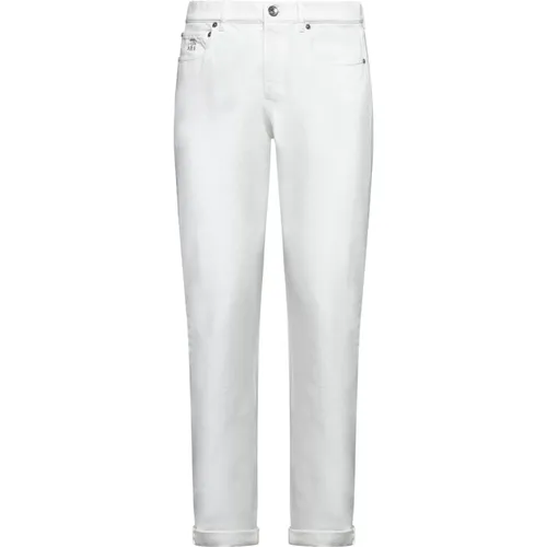 Jeans > Slim-fit Jeans - - BRUNELLO CUCINELLI - Modalova