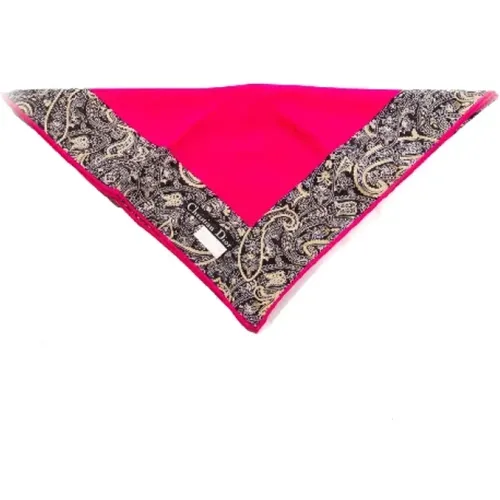 Pre-owned > Pre-owned Accessories > Pre-owned Scarves - - Dior Vintage - Modalova