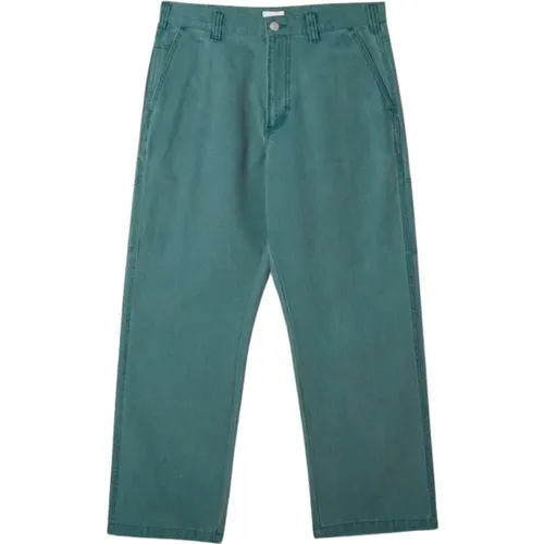 Trousers > Straight Trousers - - Obey - Modalova