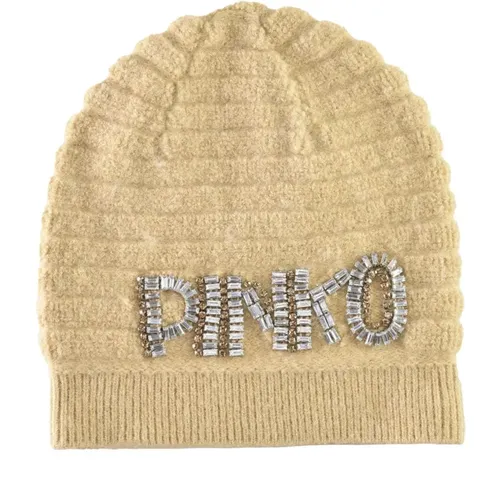 Accessories > Hats > Beanies - - pinko - Modalova