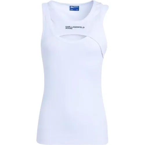 Tops > Sleeveless Tops - - Karl Lagerfeld - Modalova