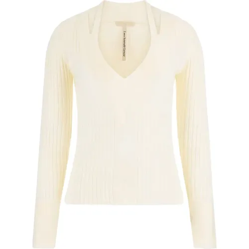 Knitwear > V-neck Knitwear - - Guess - Modalova