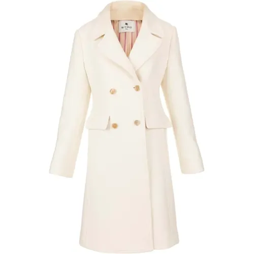 Coats > Double-Breasted Coats - - ETRO - Modalova