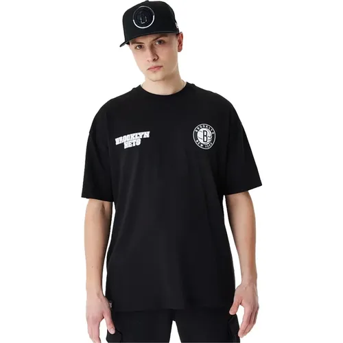 New Era - Tops > T-Shirts - Black - new era - Modalova