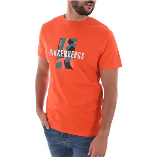 Tops > T-Shirts - - Bikkembergs - Modalova