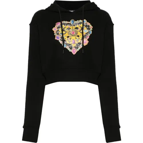 Sweatshirts & Hoodies > Hoodies - - Versace Jeans Couture - Modalova