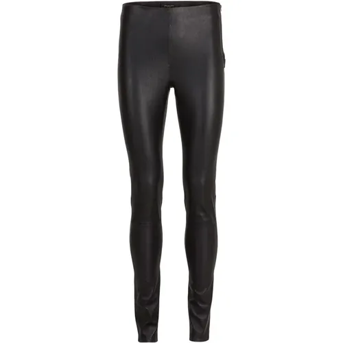 Trousers > Leather Trousers - - Selected Femme - Modalova