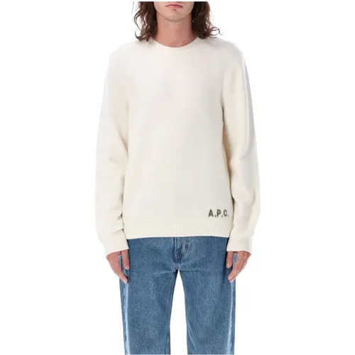 Knitwear > Round-neck Knitwear - - A.p.c. - Modalova