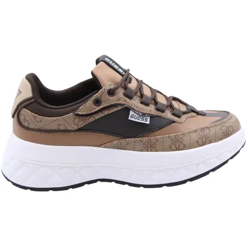 Guess - Shoes > Sneakers - Brown - Guess - Modalova