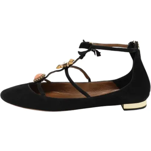 Pre-owned > Pre-owned Shoes > Pre-owned Flats - - Aquazzura Pre-owned - Modalova