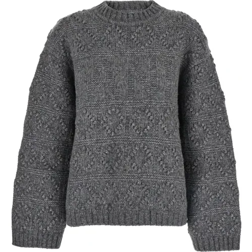 Knitwear > Round-neck Knitwear - - Ganni - Modalova