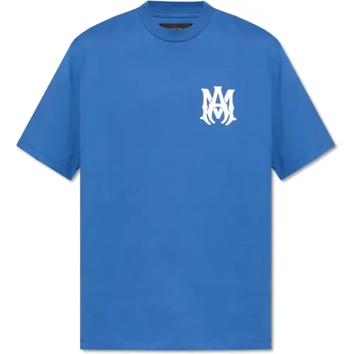 Amiri - Tops > T-Shirts - Blue - Amiri - Modalova