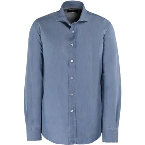 Shirts > Denim Shirts - - Moorer - Modalova